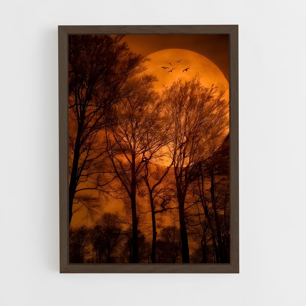 Poster magnifique lune des moissons – affiche Système solaire (vue 5)